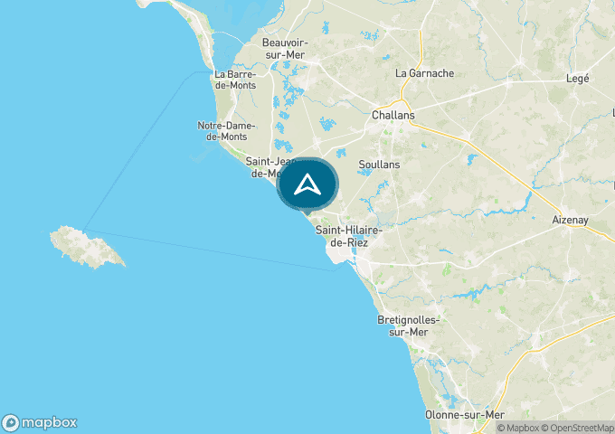 Localisez le camping sur la carte